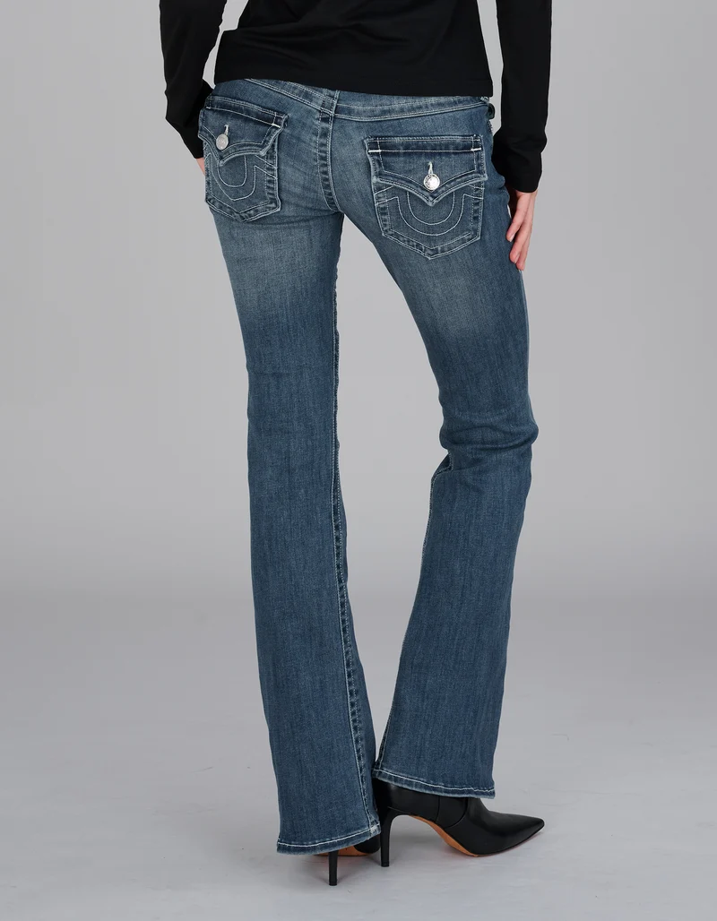 Low-Rise Bootcut-Jeans Arabella Joey Flare Flap