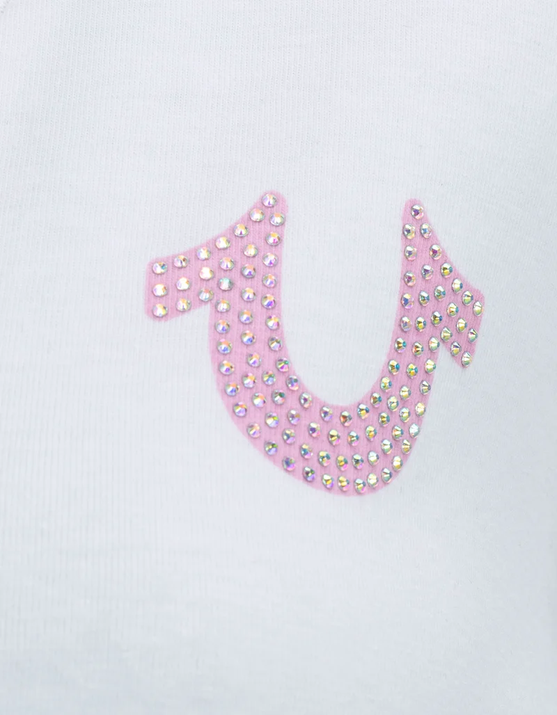 T-Shirt Crystal mit Strasssteinen