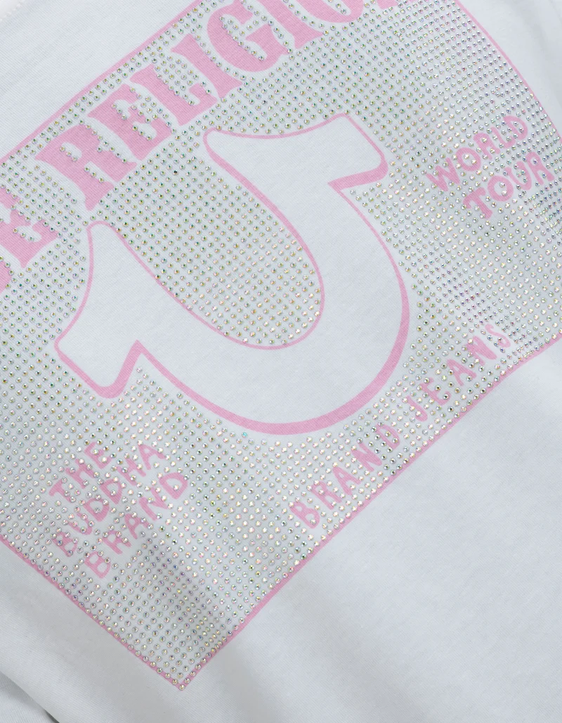 T-Shirt Crystal mit Strasssteinen