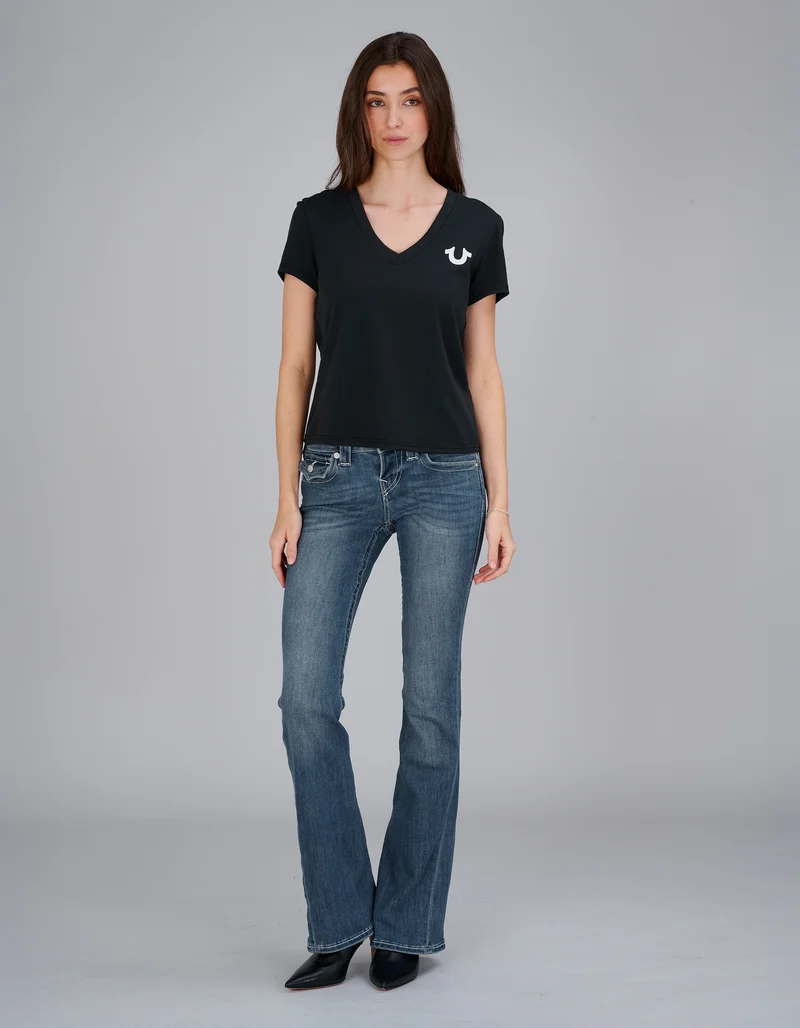 T-Shirt Crystal mit Strasssteinen