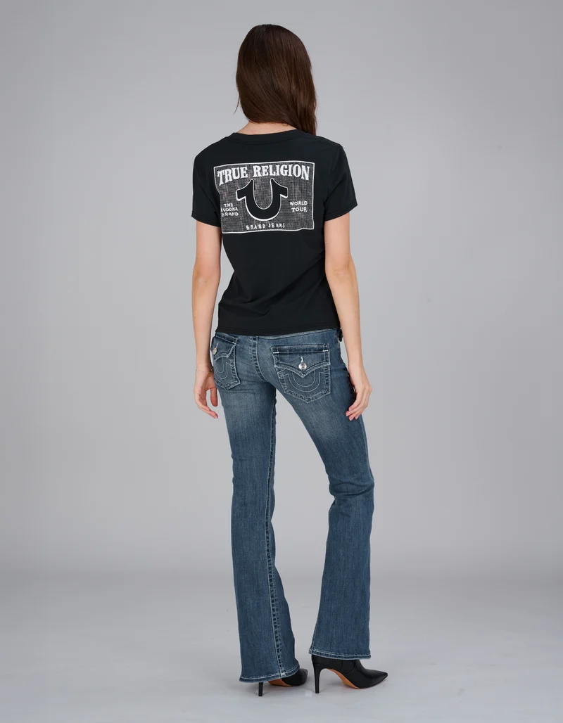 T-Shirt Crystal mit Strasssteinen