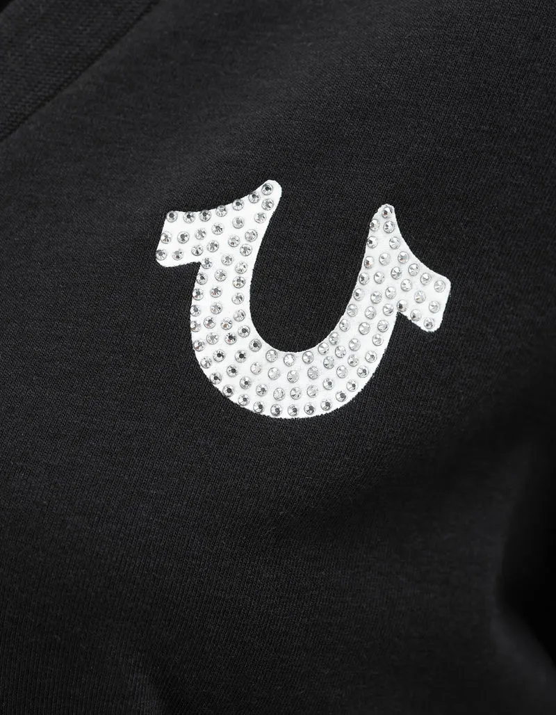 T-Shirt Crystal mit Strasssteinen