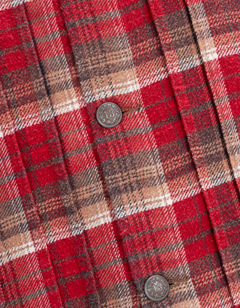Boxy-Cut Jacke Relaxed Pleated Trucker