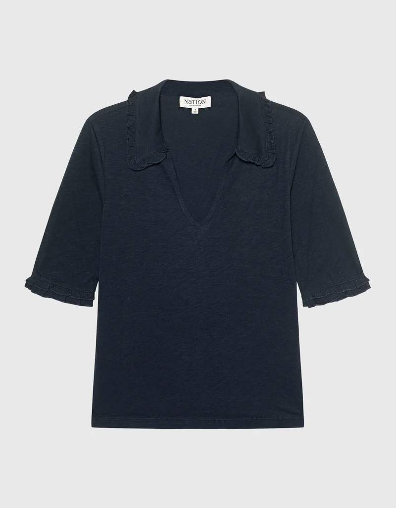 T-Shirt Allison mit Kragen