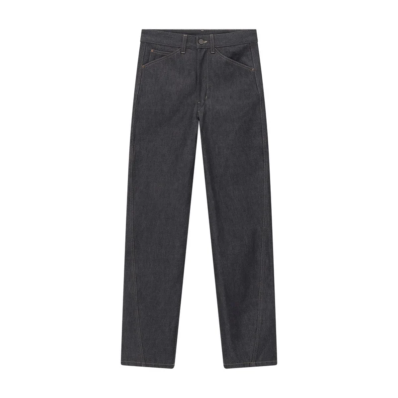 Straight-Fit Jeans aus Baumwolle