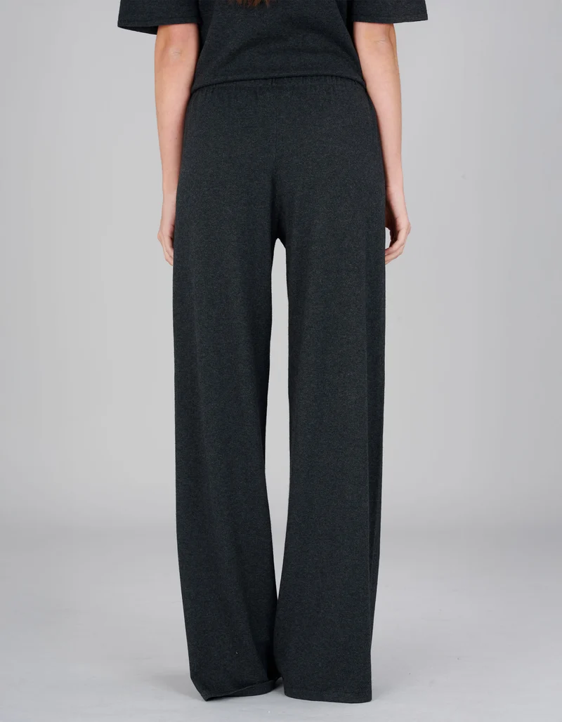 Wide-Leg Hose Aina mit Kaschmir-Anteil