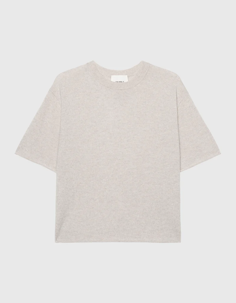 Kurzarm-Kaschmir-Pullover Cila