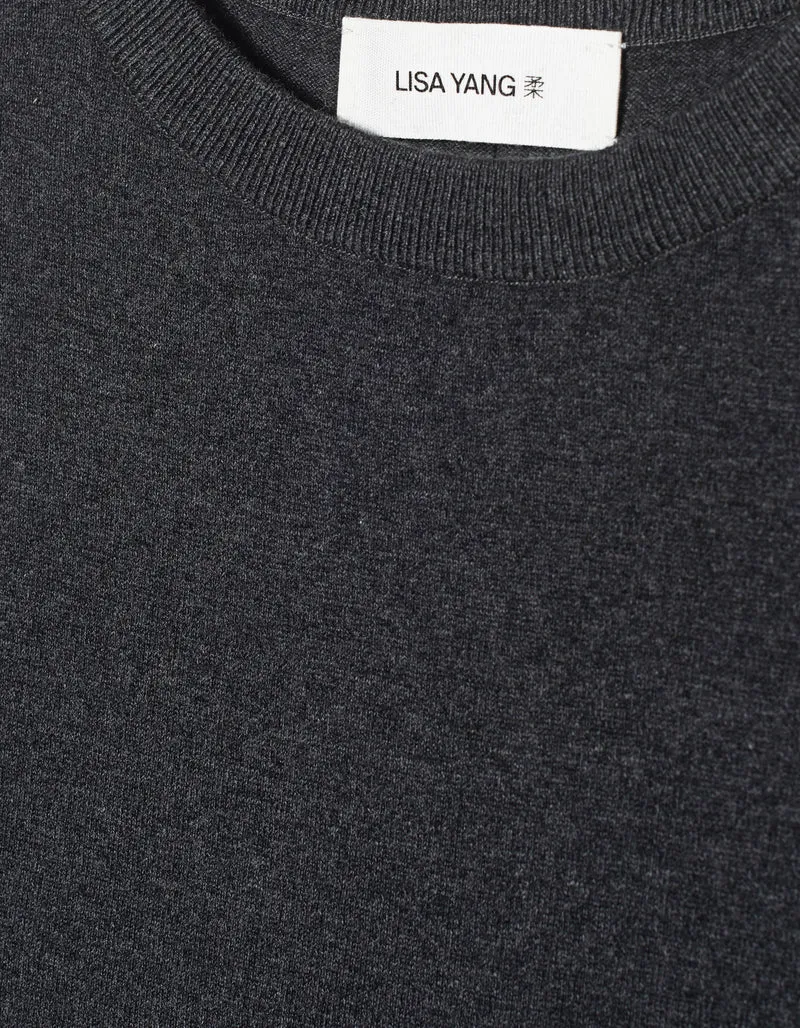 Kurzarm Baumwolle-Kaschmir Shirt Rubie