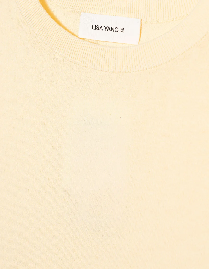 Kurzarm Baumwolle-Kaschmir Shirt Rubie