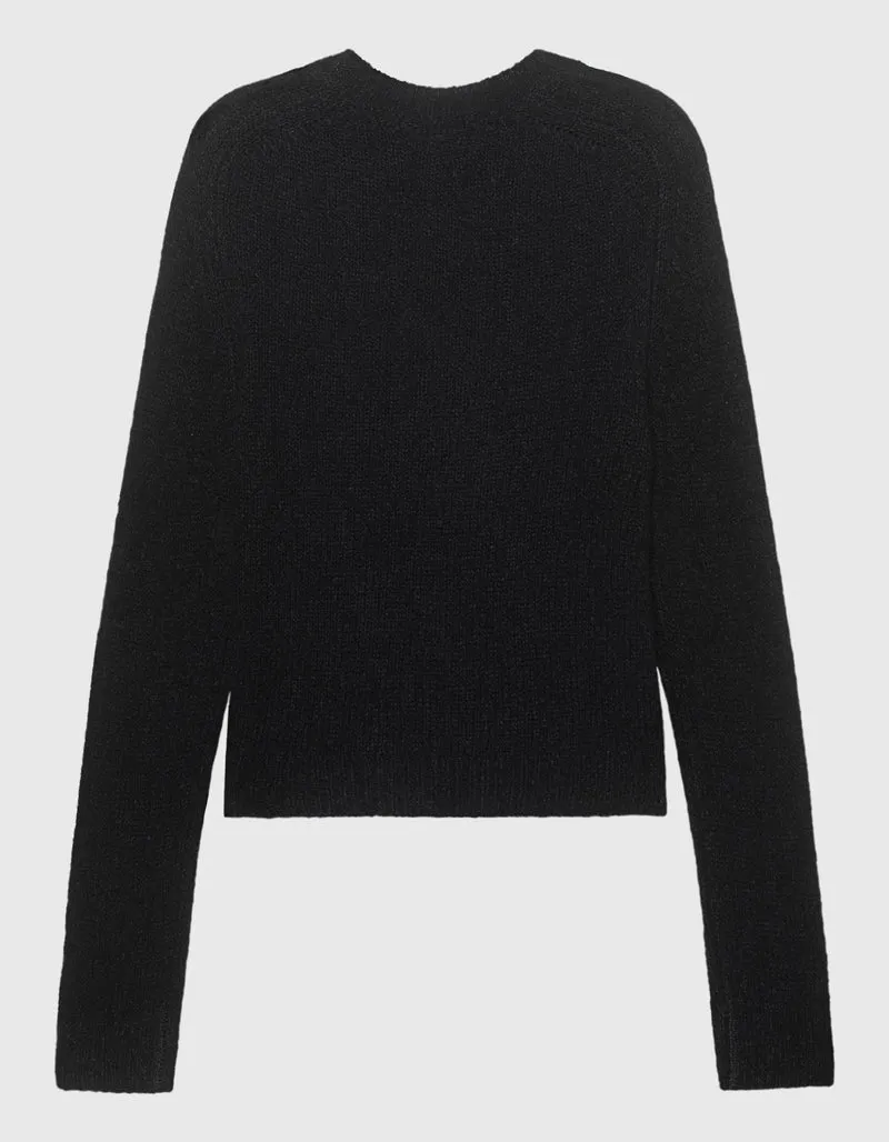 Kaschmir-Seide Pullover Solene mit Rundhalsausschnitt