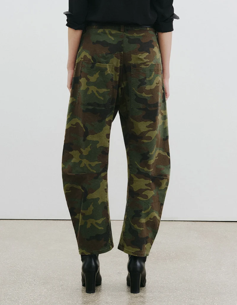 Barrel-Leg Camouflage Hose Shon