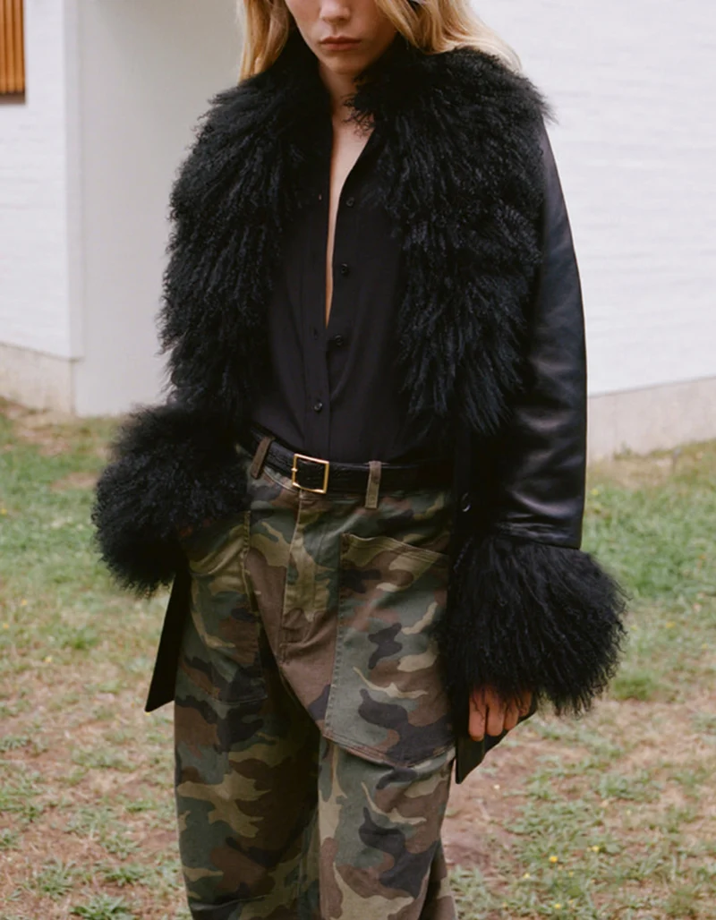 Barrel-Leg Camouflage Hose Shon