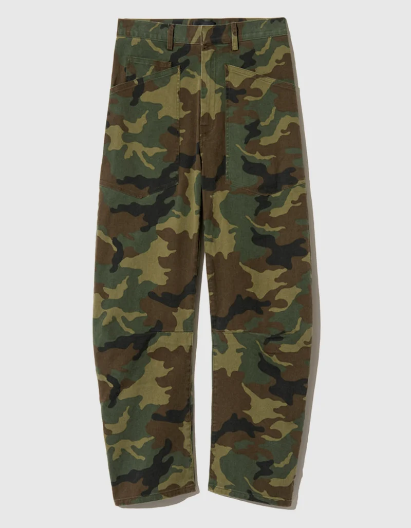 Barrel-Leg Camouflage Hose Shon