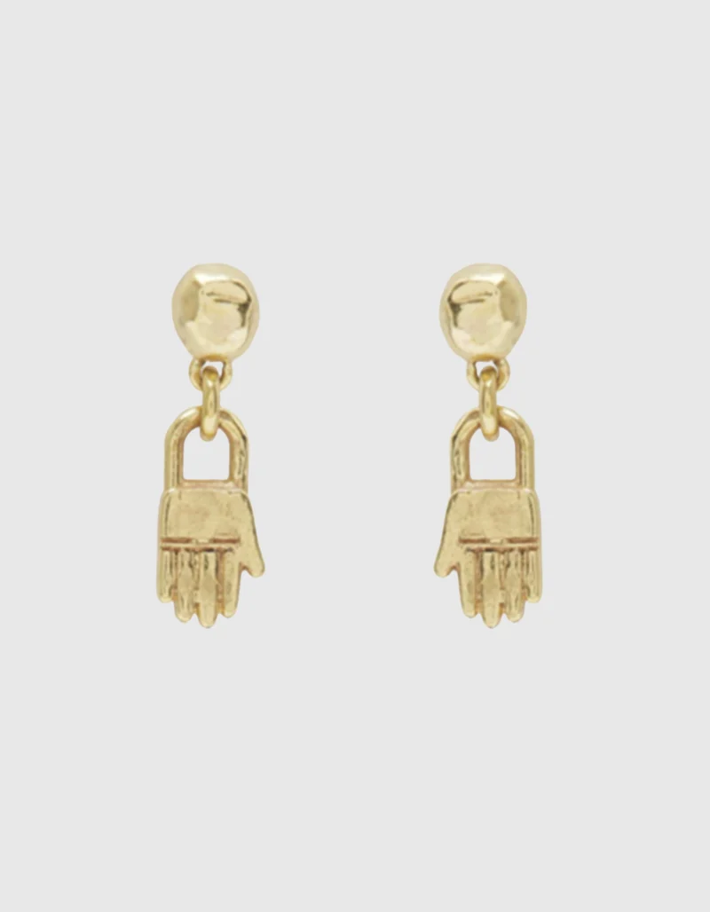 Ohrringe Le Jardin Mini Hand Drop Studs