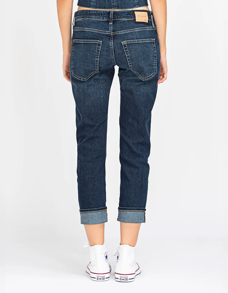 Cropped Slouchy Slim Jeans