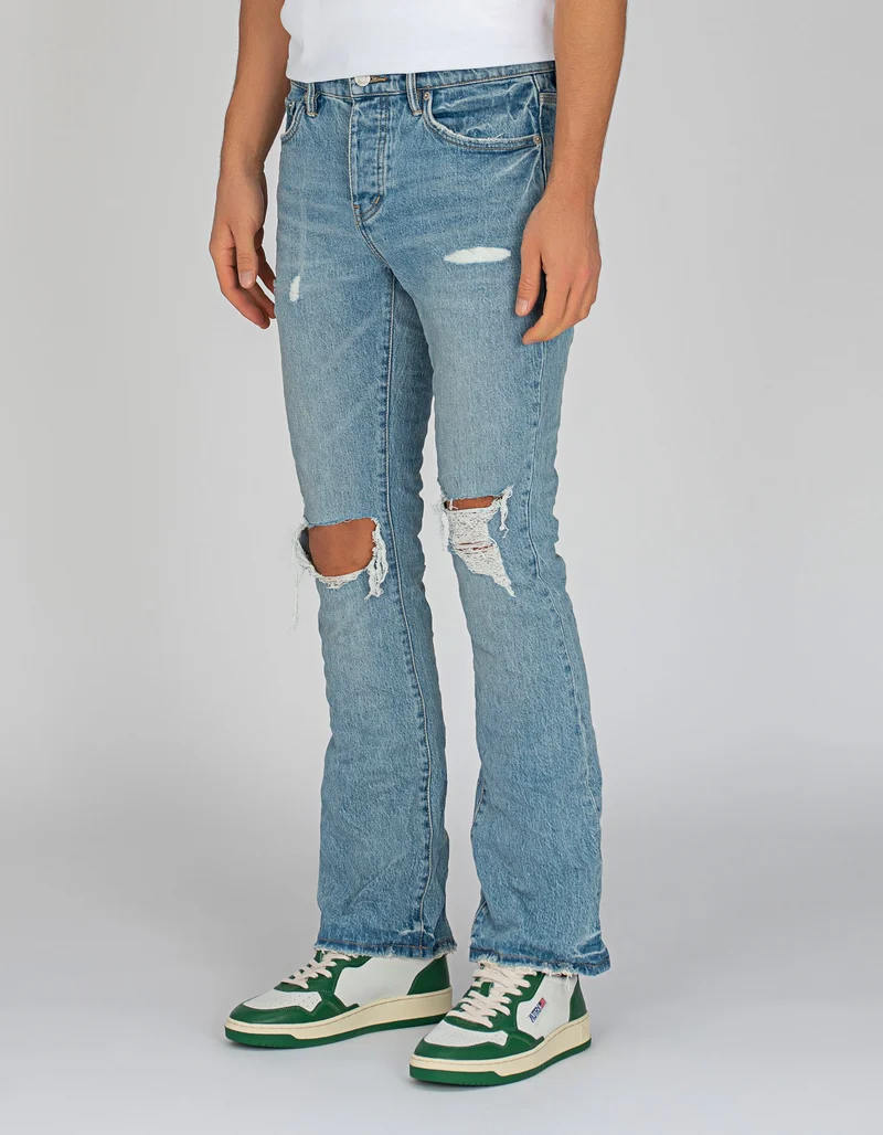 Destroyed Jeans im Crinkle-Look