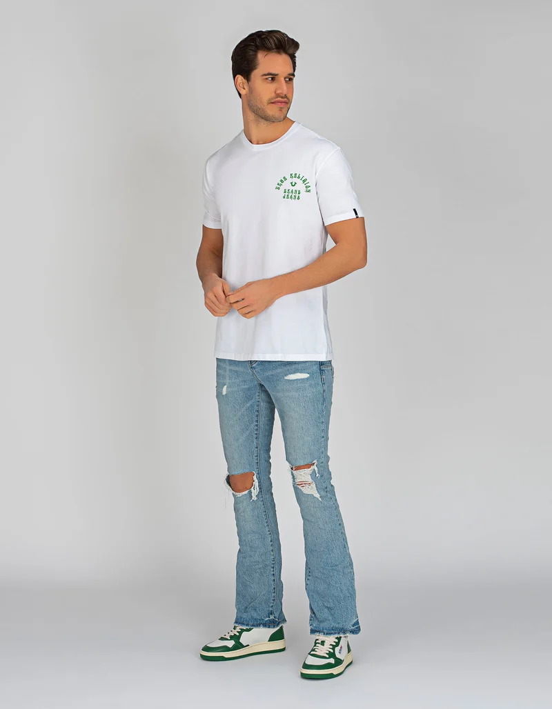 Destroyed Jeans im Crinkle-Look