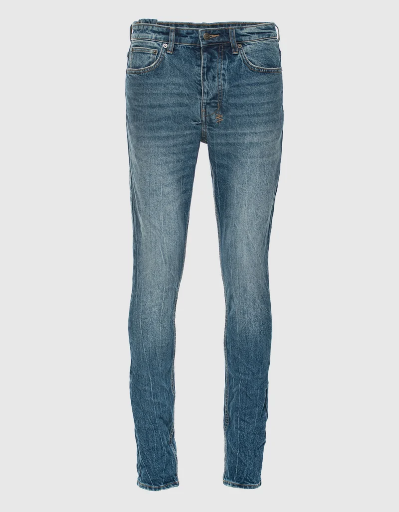 Washed-Out Slim-FIt-Jeans