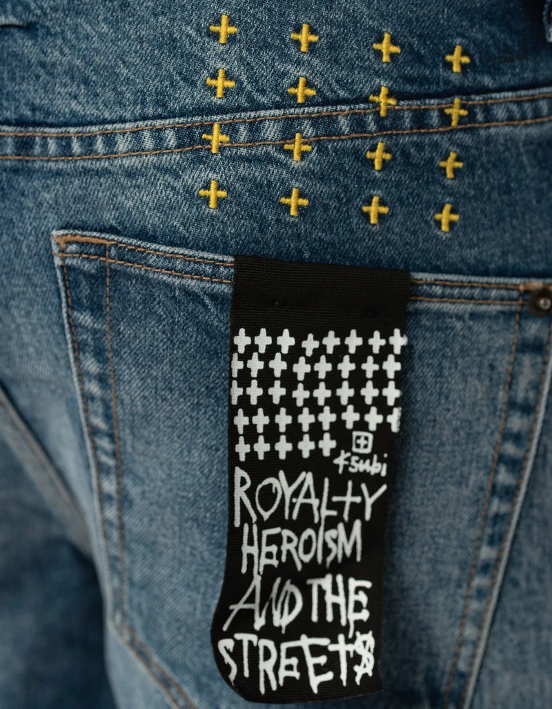 Washed-Out Slim-FIt-Jeans