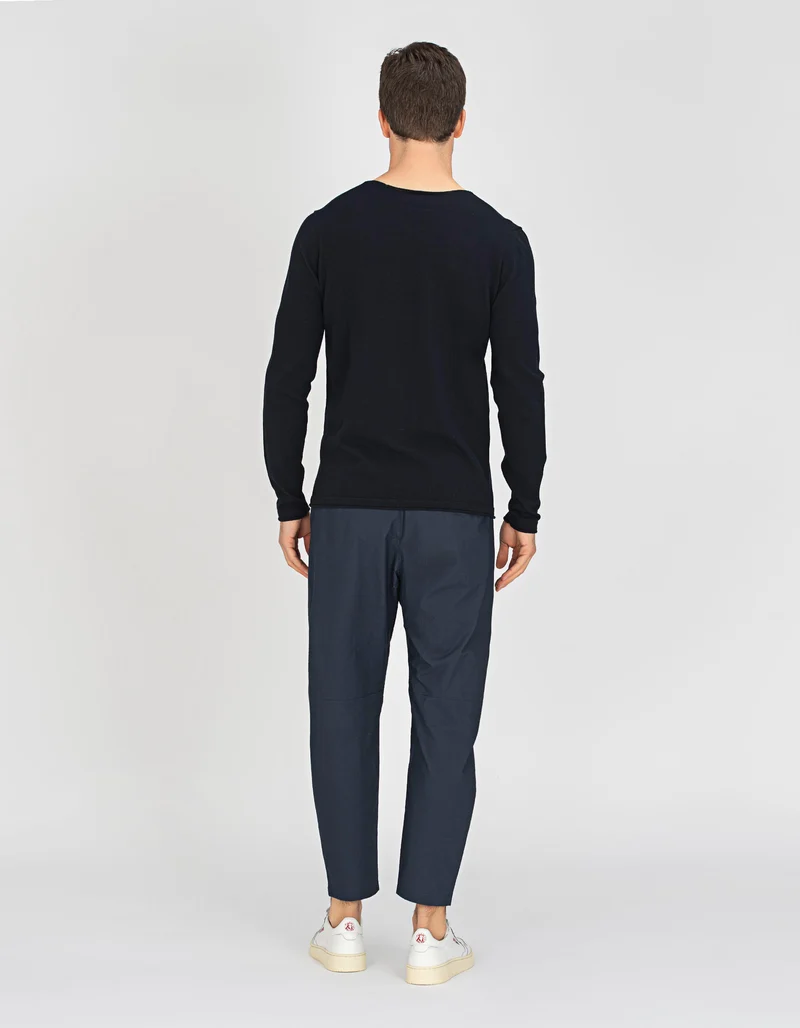Bundfaltenhose mit Eingrifftaschen