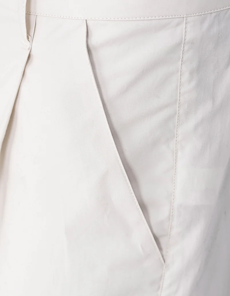 Bundfaltenhose mit Eingrifftaschen