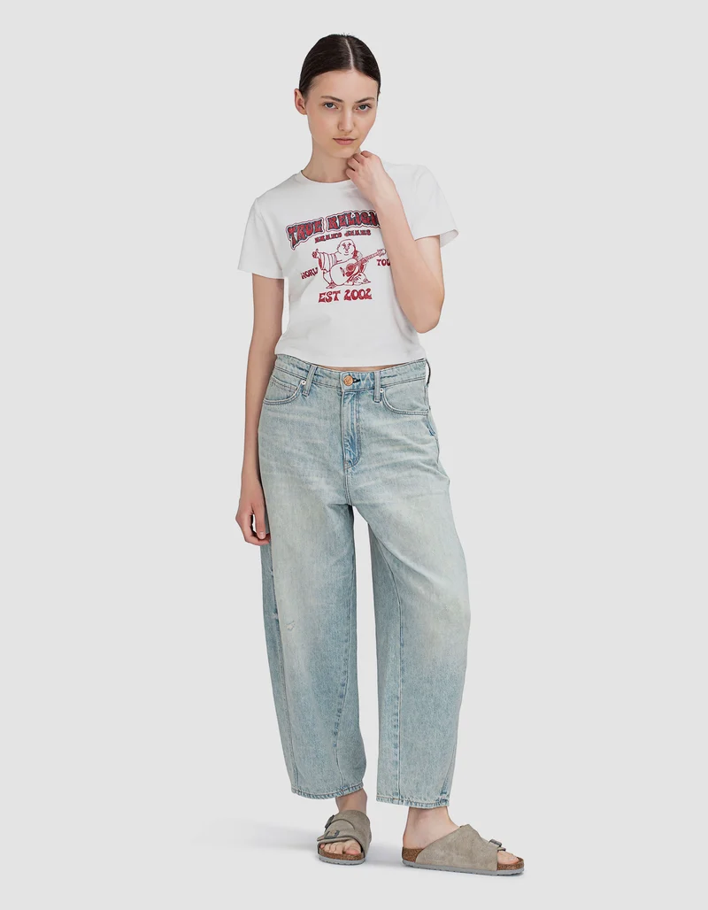 Barell-Leg Jeans
