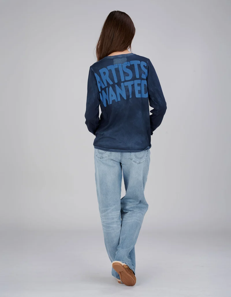 Longsleeve Artistswanted mit Print