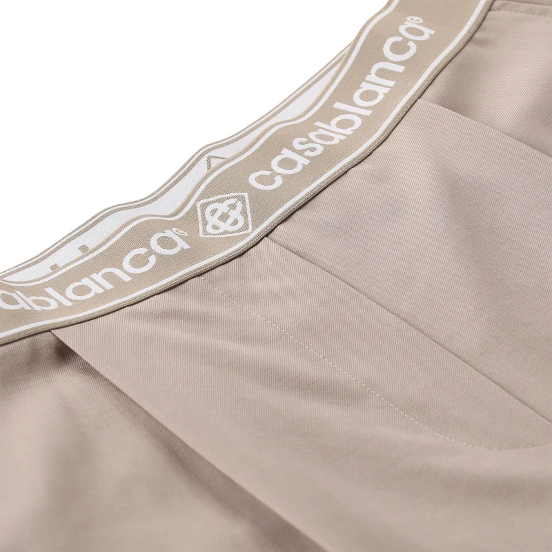 Bundfaltenhose aus Wolle