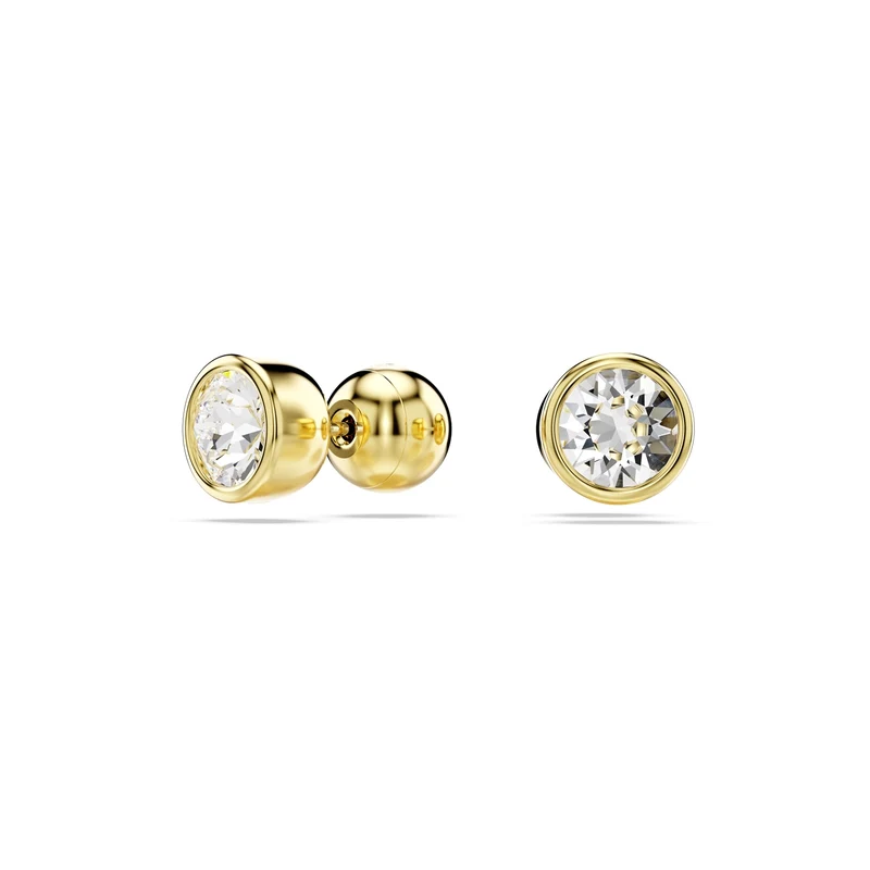 Swarovski Imber Goldfarbene Ohrknöpfe 5681552