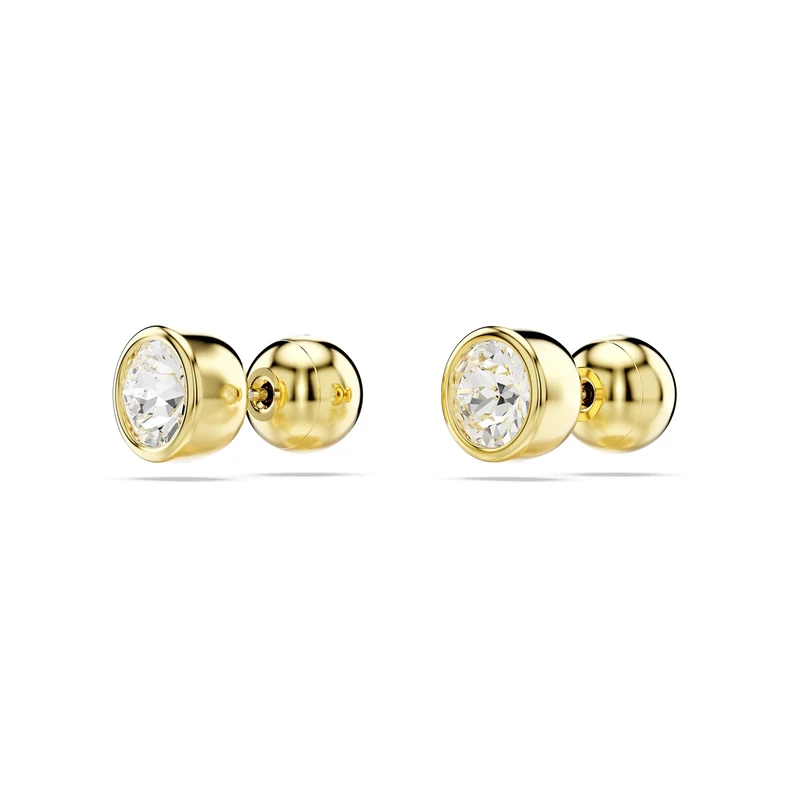 Swarovski Imber Goldfarbene Ohrknöpfe 5681552
