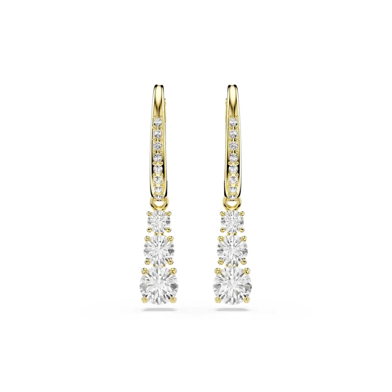 Swarovski Stilla Goldfarbene Ohrringe 5723300
