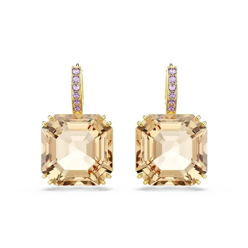 Swarovski Millenia Goldfarbene Ohrringe 5725744