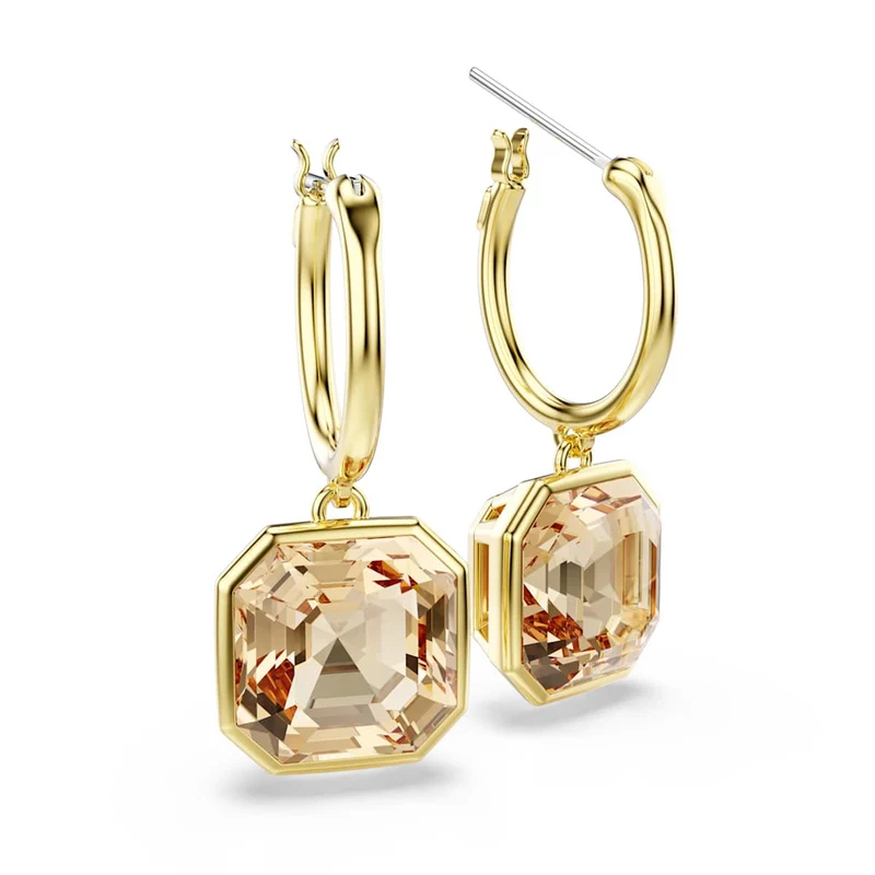Swarovski Millenia Goldfarbene Ohrringe 5731148