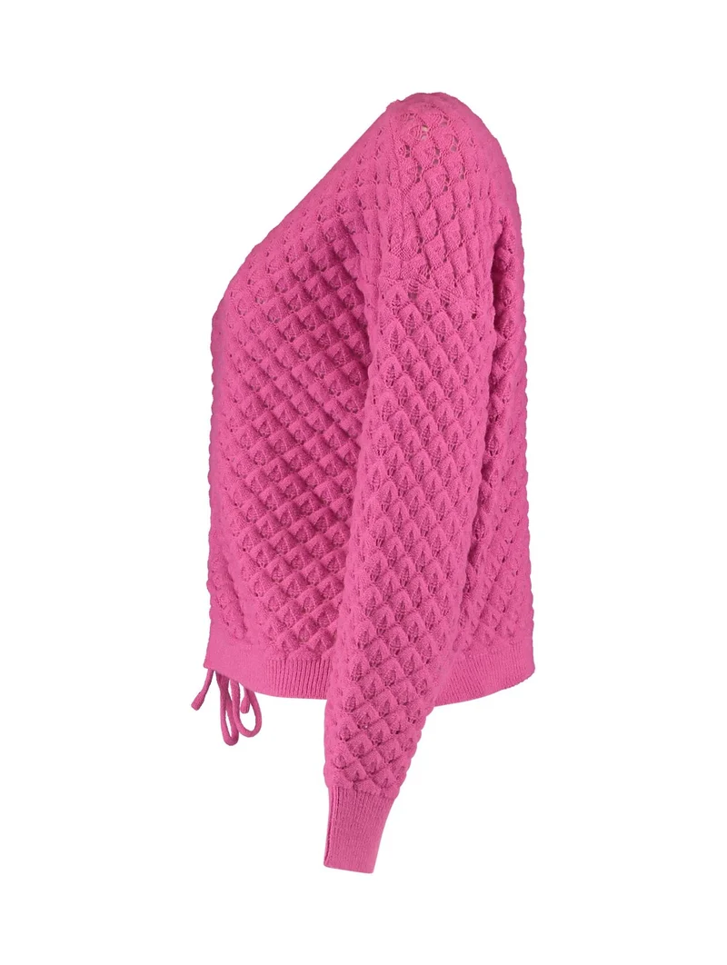 Hailys Strickpullover mit V-Ausschnitt