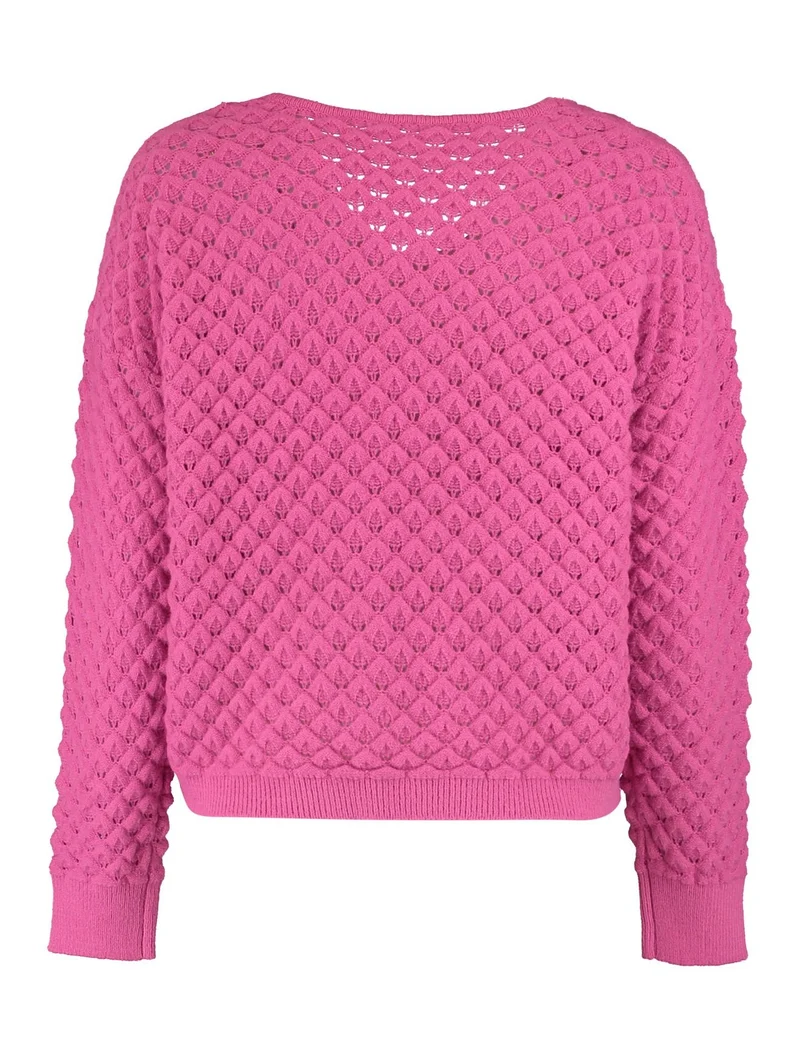 Hailys Strickpullover mit V-Ausschnitt