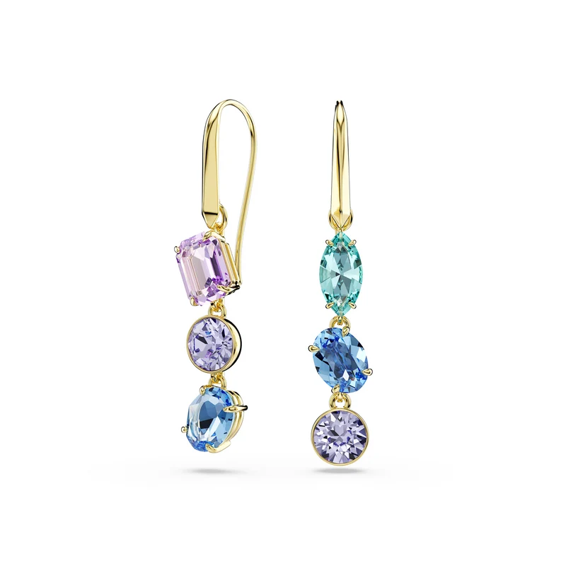 Swarovski Gema Gold Plated Earrings 5747917