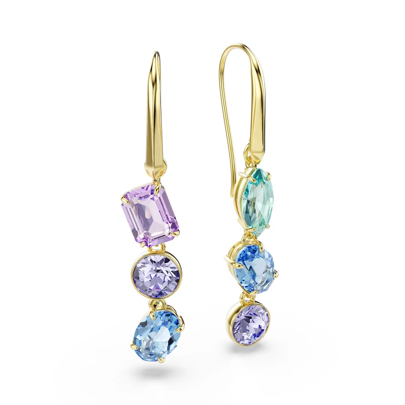 Swarovski Gema Gold Plated Earrings 5747917