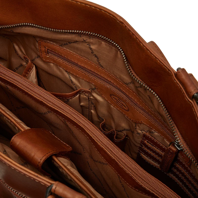 The Chesterfield Brand Berlin damen Shopper Kognak C38.016031