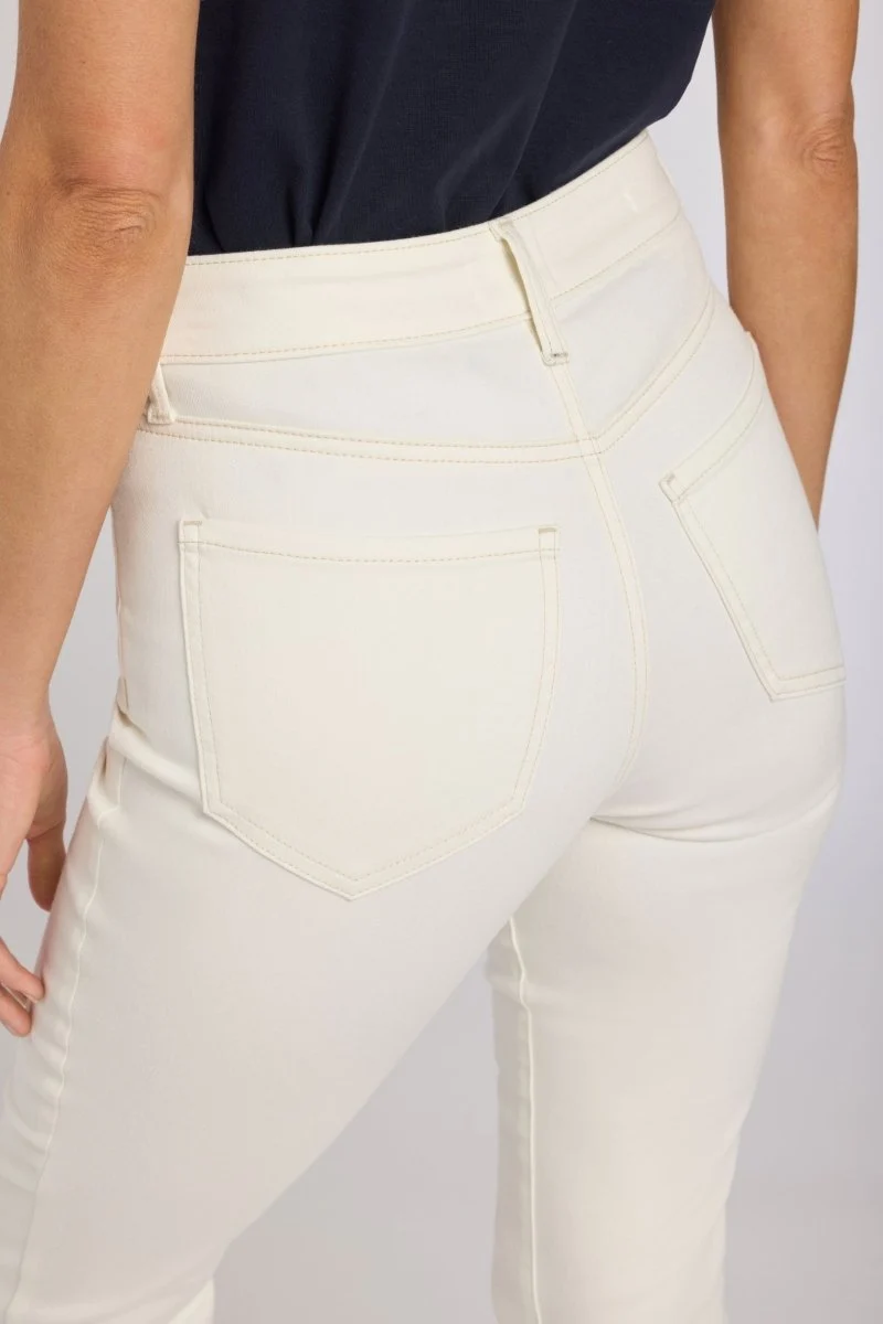 Billie Mini Bootcut Ankle Jeans in Cool Embrace® Denim | Vintage White