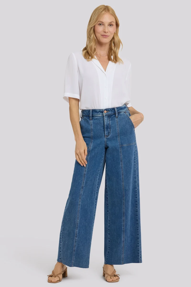 Simone Wide Leg Jeans mit High Rise | Salton