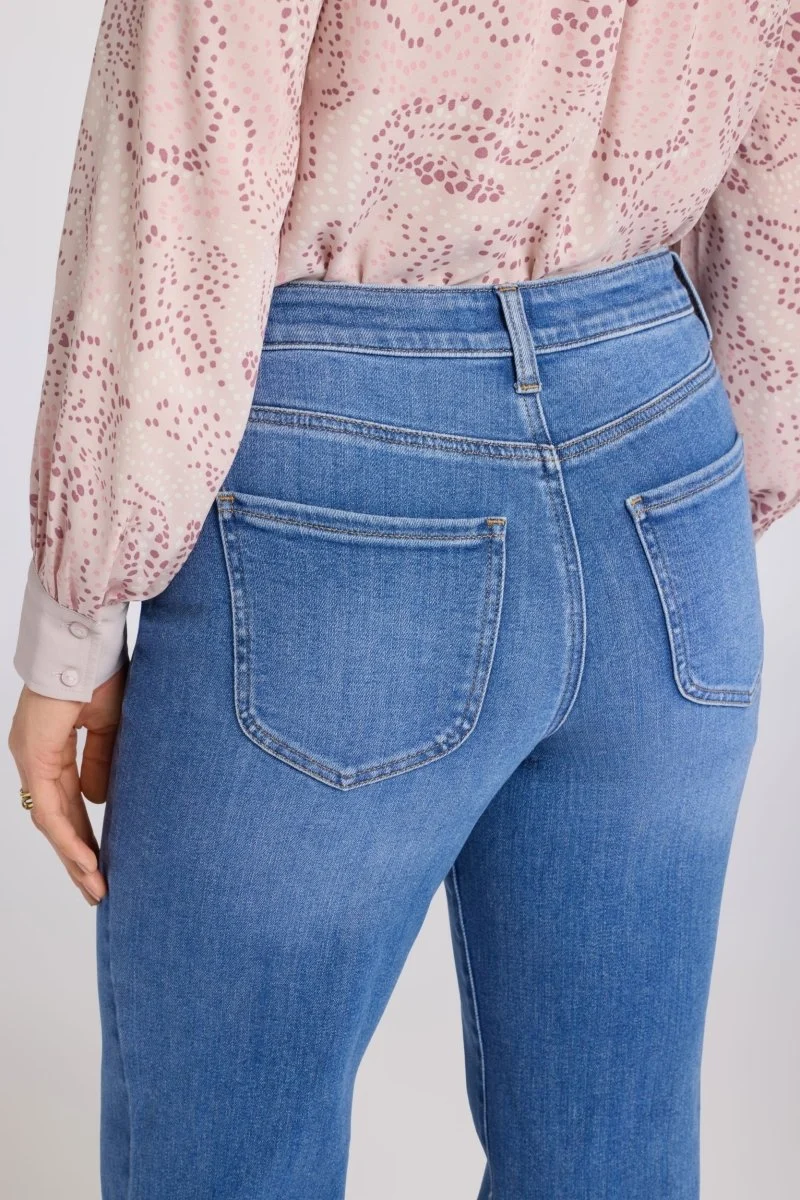 Mia Palazzo Jeans mit High Rise | Blue Paradise
