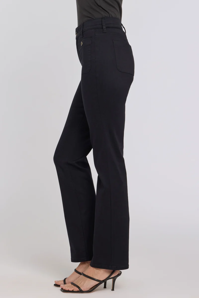 Marilyn Straight Jeans | Black