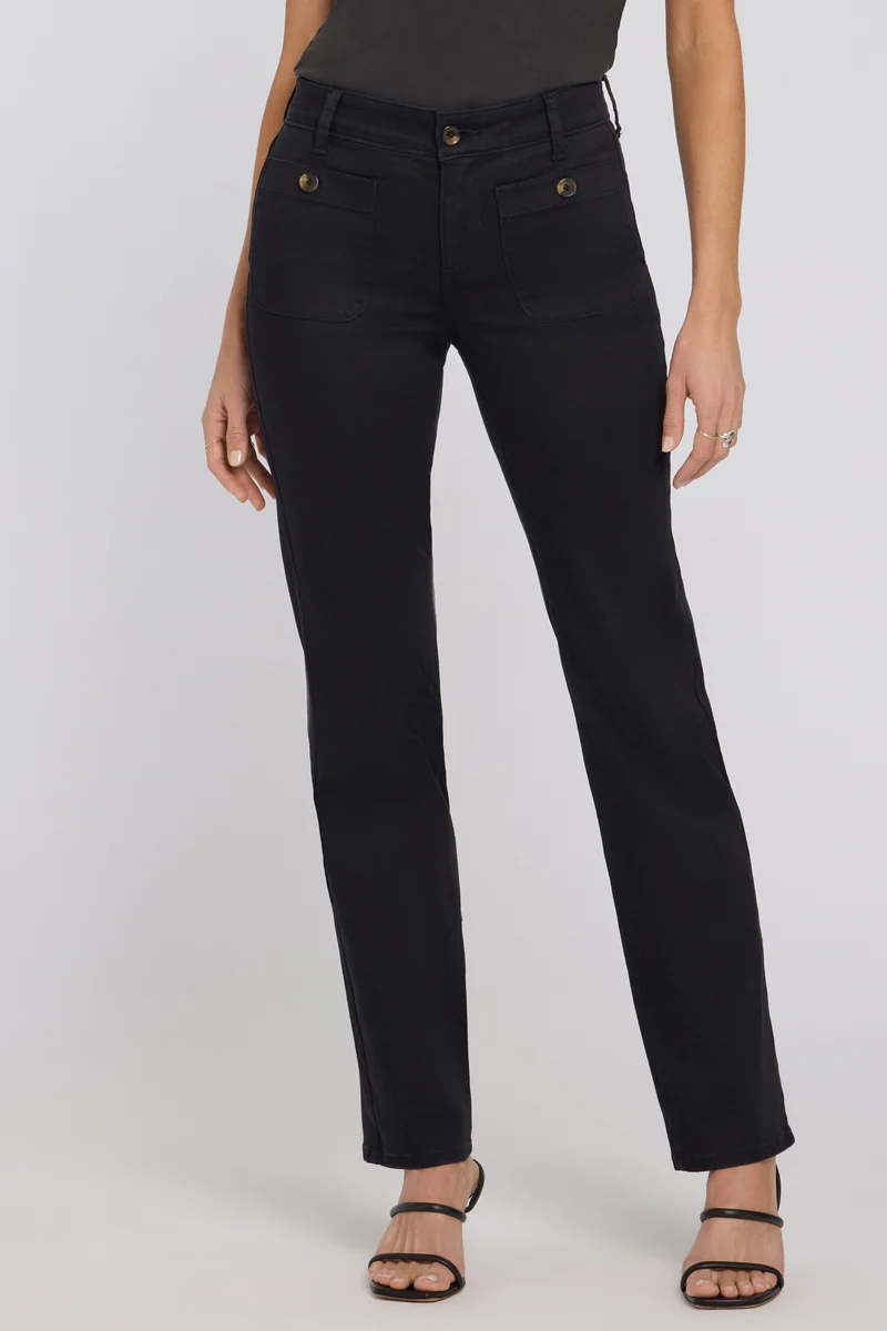 Marilyn Straight Jeans | Black