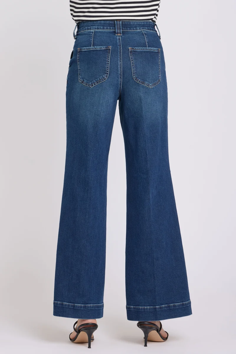 Mia Palazzo Jeans mit High Rise | Sunset Villa
