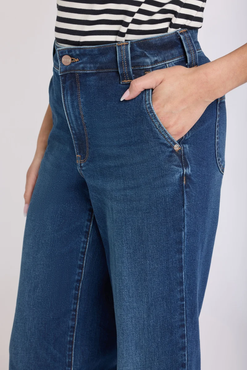 Mia Palazzo Jeans mit High Rise | Sunset Villa