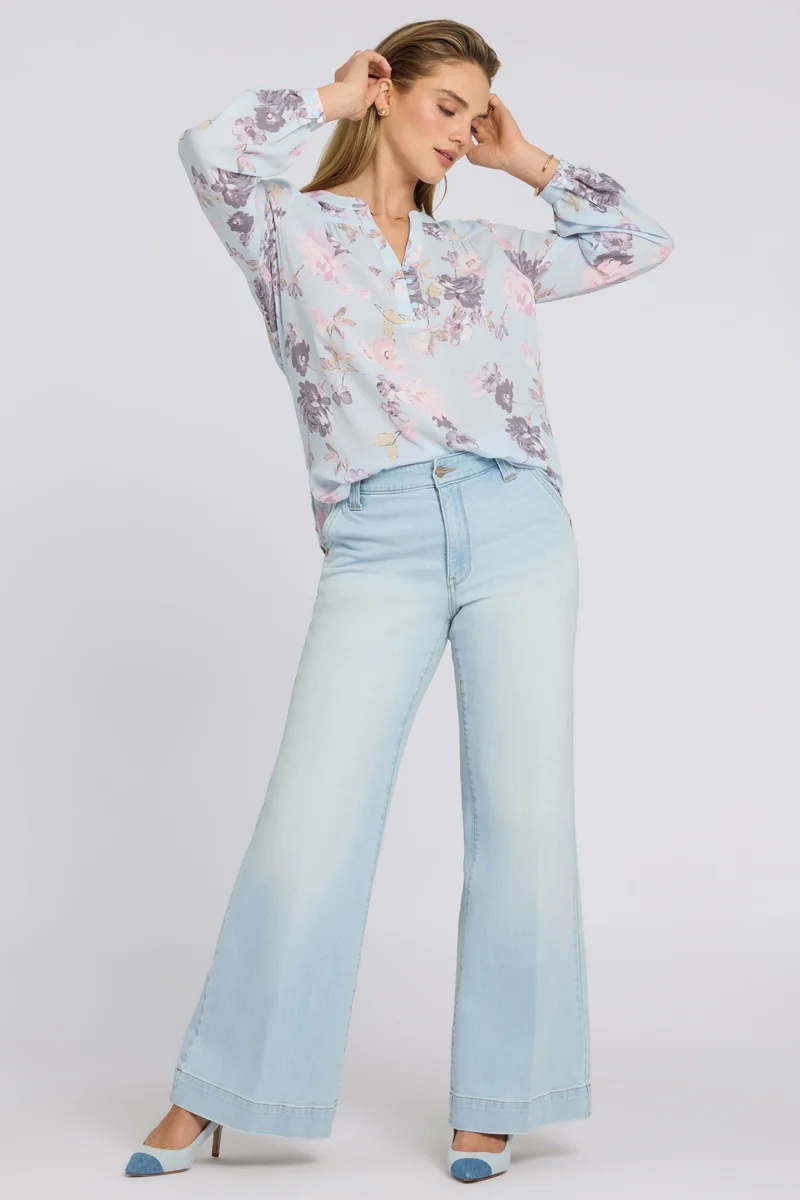 Mia Palazzo Jeans mit High Rise | Sky Valley