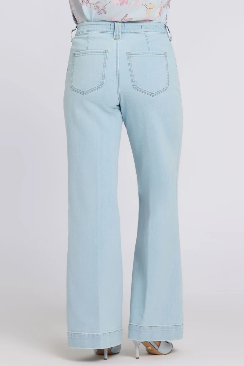 Mia Palazzo Jeans mit High Rise | Sky Valley