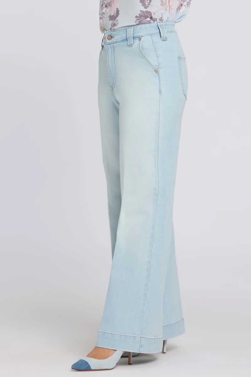Mia Palazzo Jeans mit High Rise | Sky Valley