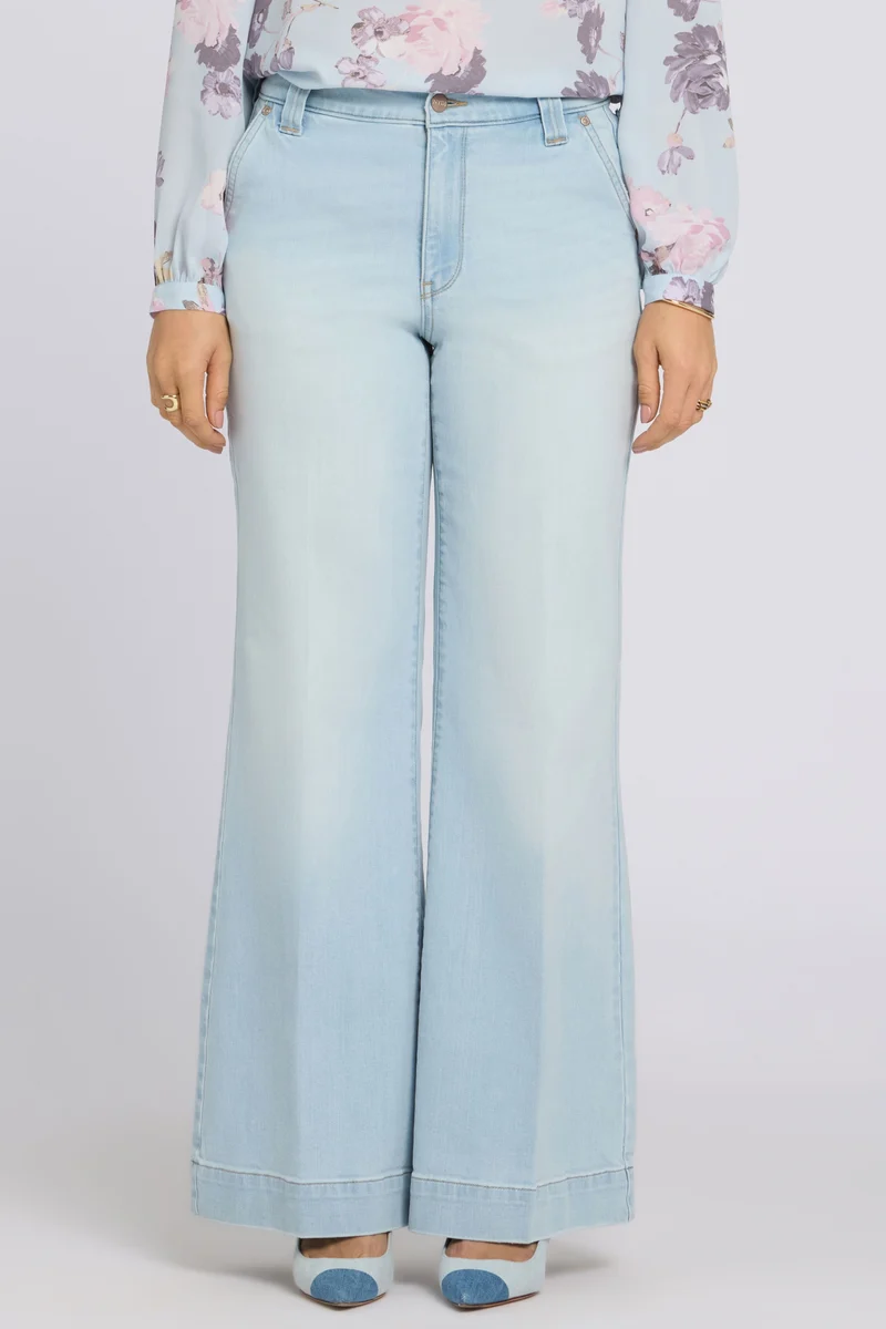 Mia Palazzo Jeans mit High Rise | Sky Valley