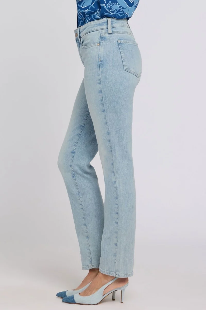 Sheri Slim Straight Jeans In Re-New Denim | Keys View